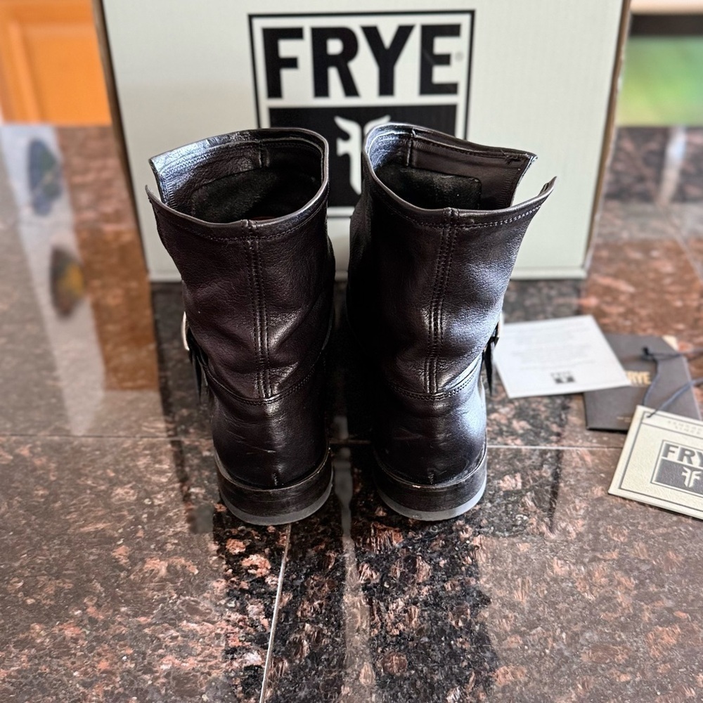 Frye Natalie Short Engineer Boot - Picture 5 of 12